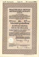 Német Birodalom 1923-42. 6db klf részvény