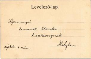 Mező-Kövesdi (Matyó) népviselet No. 3. sz. Balázs Ferenc kiadása / Hungarian folklore from Mezőköves...