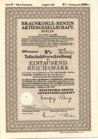 Német Birodalom 1928-43. 6db klf részvény