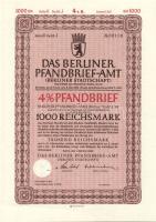 Német Birodalom 1928-43. 6db klf részvény