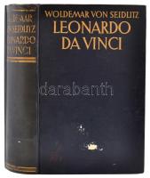 Woldemar von Seidlitz: Leonardo da Vinci. Wien,1935,Phaidon. Német nyelven. Kiadói kissé kopott aranyozott egészvászon-kötés.