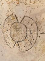 Ezüst keresztelőpohár. Jelzett, vésett. 5,5 cm 23,6 g