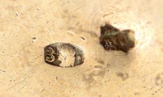 Ezüst keresztelőpohár. Jelzett, vésett. 5,5 cm 23,8 g