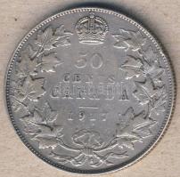 Kanada 1917. 50c Ag T:3 kis ph.