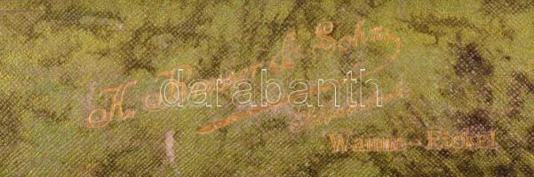 Ezüst nyelű lapátocska jelzett díszdobozban 14 cm