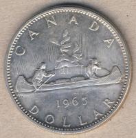 Kanada 1965. 1$ Ag "Kenu" T:2