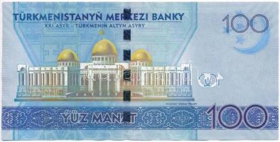 Türkmenisztán 2014. 100M T:I- kis szakadás
Turkmenistan 2014. 100 Manat C:AU small tear