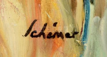 Schéner jelzéssel: Mézeskalácsok, olaj, papír, 46×38 cm