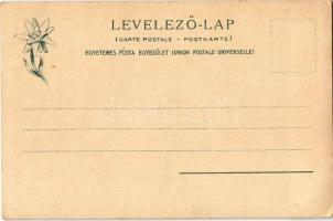 Tátra, Vysoké Tatry; Csárda a Csorbai tó mellett. Feitzinger Ede 1902/12. 253 Kr. / Kutscherwirtscha...