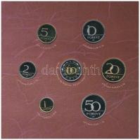 2003. 1Ft-100Ft (7xklf) forgalmi sor szettben + 20Ft "Deák Ferenc" forgalmi emlékérme T:PP...