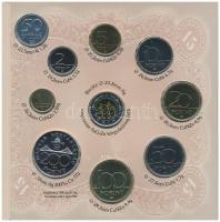 1998. 50f-200Ft (10xklf) forgalmi sor dísztokban + 1998. 100Ft alpakka "1848-1849. Szabadsághar...