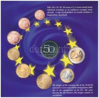 2007. 1Ft-100Ft (8xklf) forgalmi sor, benne 50Ft "50 éves a Római Szerződés" T:PP Adamo FO...