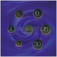 2007. 1Ft-100Ft (8xklf) forgalmi sor, benne 50Ft "50 éves a Római Szerződés" T:PP Adamo FO...