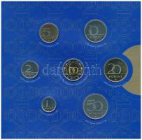 2000. 1Ft-200Ft (7xklf) forgalmi sor szettben + "200Ft Milennium" T:PP kis patina Adamo FO...