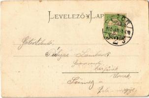 1910 Győr, az 1809-i francia hadjárat előtt. címer