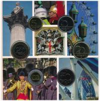 2012. 5Ft-200Ft (6xklf) forgalmi sor szettben, benne 2012. 3000Ft Ag "XXX. Nyári Olimpiai Játék...