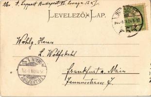 1903 Budapest V. Földművelésügyi Minisztérium. Montázs urakkal és hölgyekkel / Ackerbau Ministerium,...