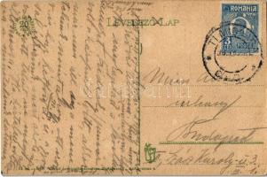 Temesvár, Timisoara; Béga folyó, híd, villamos, kávéház, MÁV uszályok / Bega river bridge, tram, caf...