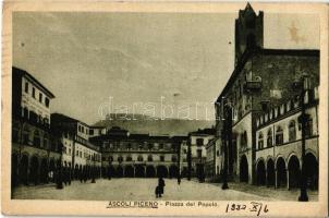1932 Ascoli Piceno, Piazza del Popolo / square (fl)