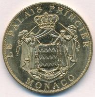 Monaco 2014. Le Palais Princier - Monaco aranyozott fém emlékérem (34mm) T:1 Monaco 2014. Le Palais Princier - Monaco gilded metal commemorative coin (34mm) C:UNC