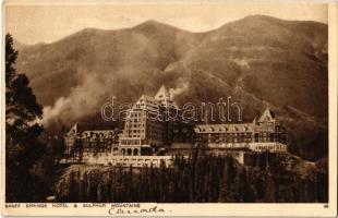 Banff, Banff Springs Hotel and Sulphur Mountains