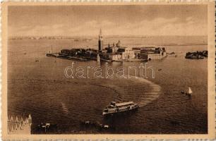 Venezia, Venice; Isola San Giorgio / Island of St. George, ship, boats (fl)