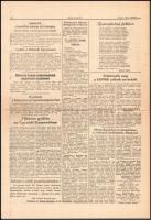 1956 a Kis újság kisgazda napilap november 1-jei lapszáma, érdekes írásokkal