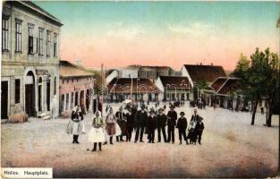 1915 Holics, Holic; Fő tér / Hauptplatz / main square