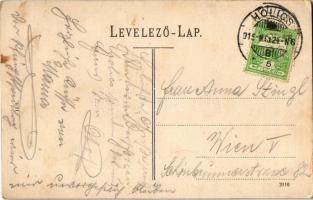 1915 Holics, Holic; Fő tér / Hauptplatz / main square