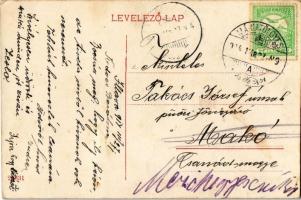 1914 Nagyszombat, Tyrnau, Trnava; vasútállomás, talicska / Stanica / railway station, wheelbarrow