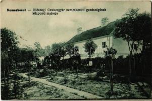 Nemeskosút, Kosút, Kosuty; Diószegi Cukorgyár nemeskosuti gazdaságának központi majorja / central manor of the sugar factory