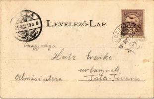 1901 Pozsony, Pressburg, Bratislava; Piac tér, Tek János és Manigl A. üzlete / Marktplatz mit Stock ...