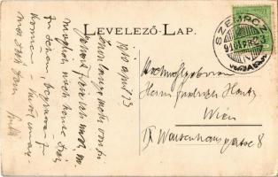 1910 Szenc, Szempcz, Senec; Lourdesi barlang. Bódy fényképész felvétele, Willner Ármin kiadása / chu...