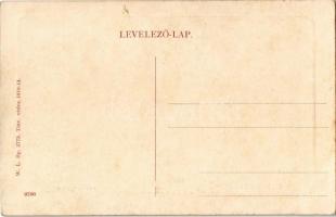 Szepesváralja, Spisské Podhradie; Evangélikus templom, piac, tér. W.L. Bp. 2773. / Lutheran church, ...