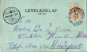 1899 Békéscsaba, Fő tér, Fiume szálloda (EK)