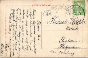 Csákvár, Cigány utca, templom, üzletek. W.L. Bp. 5704.  (EK)