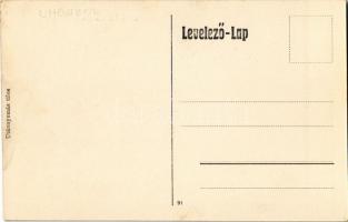 Csíksomlyó, Sumuleu Ciuc; Fő utca, templom / main street, church