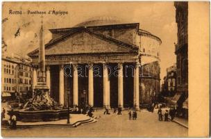 1919 Rome, Roma; Pantheon d'Agrippa (Rb)