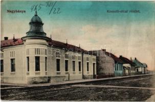 1915 Nagybánya, Baia Mare; Kossuth utca. Frankovits A. kiadása / street (EK)
