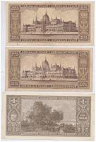 Vegyes 17db-os pengő bankjegy tétel T:III,III-