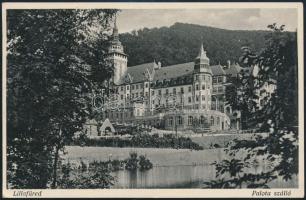 1932 Az UTE tagjainak (Kővágó, Szalay, Balogh, stb.) aláírásai Lillafüredről küldött levelezőlapon