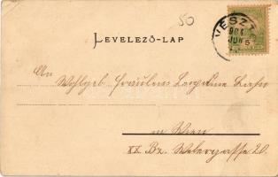 1904 Vésztő, Fő utca, Református templom. Kiadja Puti és testvérek (EK)