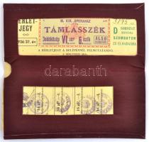 1936-39 3 db bérletjegy a M. kir. Operaházba