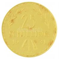 Ausztria 1931. 25Sch Au (5,87g/0.900) T:AU,XF fo. / 
Austria 1931. 25 Schilling Au (5,87g/0.900) C:...