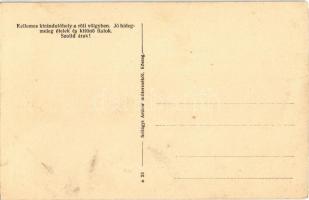 Kőszeg, Trianoni Csárda a tulajdonos arcképével, kerthelyiség