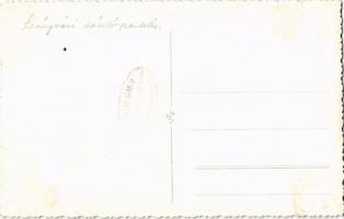 ~1930 Leányvár, Tűzoltó zászlószentelés. Szalay Sándor photo