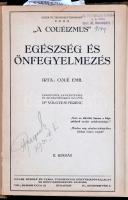 Vegyes könyvtétel, 3 db: 

Thanhoffer Lajos: Anatómia és divat
Három népszerű előadás. Bp., 1901....
