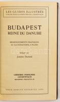 Budapest, reine du Danube. Szerk.: Durand, Josette. Bp., 1933, Librairie françaisa Cserépfalvi. Fran...