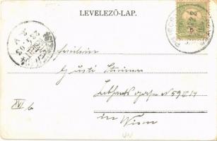 1903 Piliscsaba, katonák fegyver-tisztogatás közben / Gewehrputzen