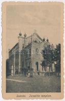 1941 Szentes, Izraelita templom, zsinagóga / synagogue. Mester János kiadása